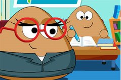 Забавы Поу - Pou Classroom Slacking